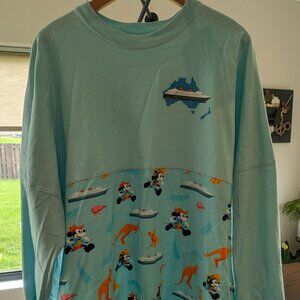 Disney Cruise Line Spirit Jersey Australia Unisex Size L DCL Disney Parks